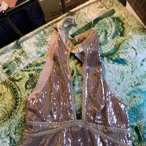 Free People Rose Gold Dress